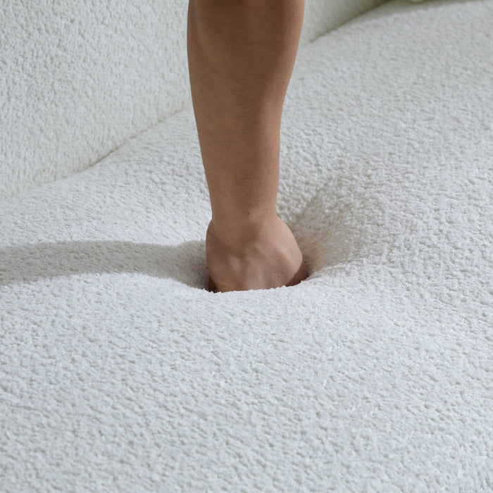 Coral - Curved Sofa, 3 Seater