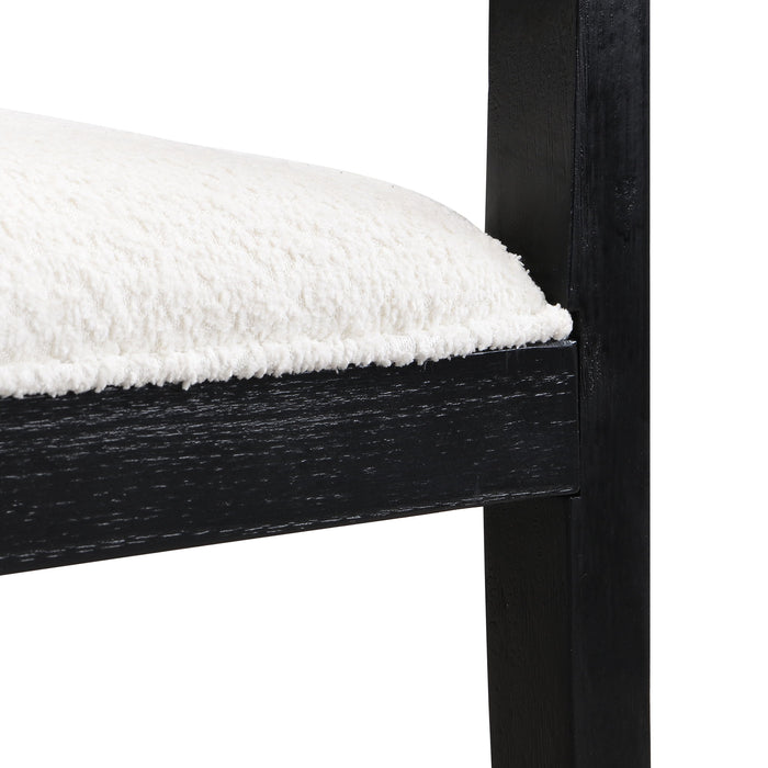 Contemporary Dining Chair Set With Armrests