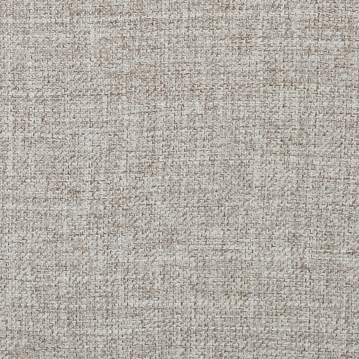 Modern Fabric Loveseat With Sloped Armrests For Living Room - Beige