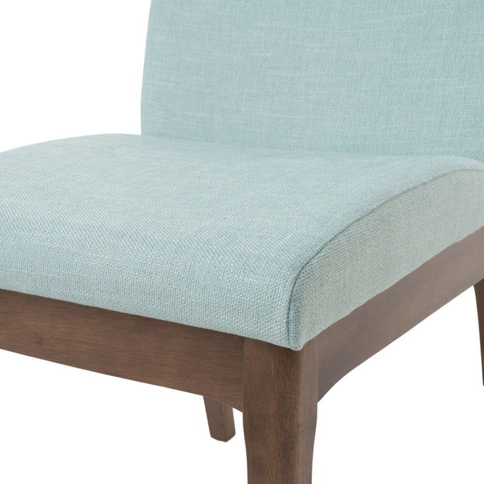 Contemporary Dining Chair SetWith Upholstered Fabric