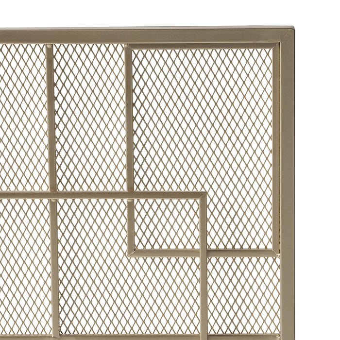 Dorothy - Modern Single Panel Iron Fire Screen