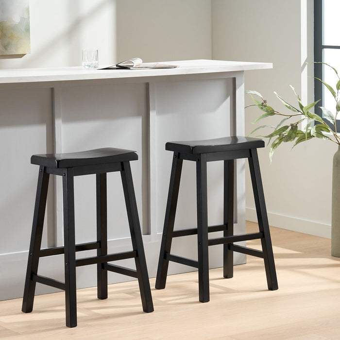 Saddle Stool - Black