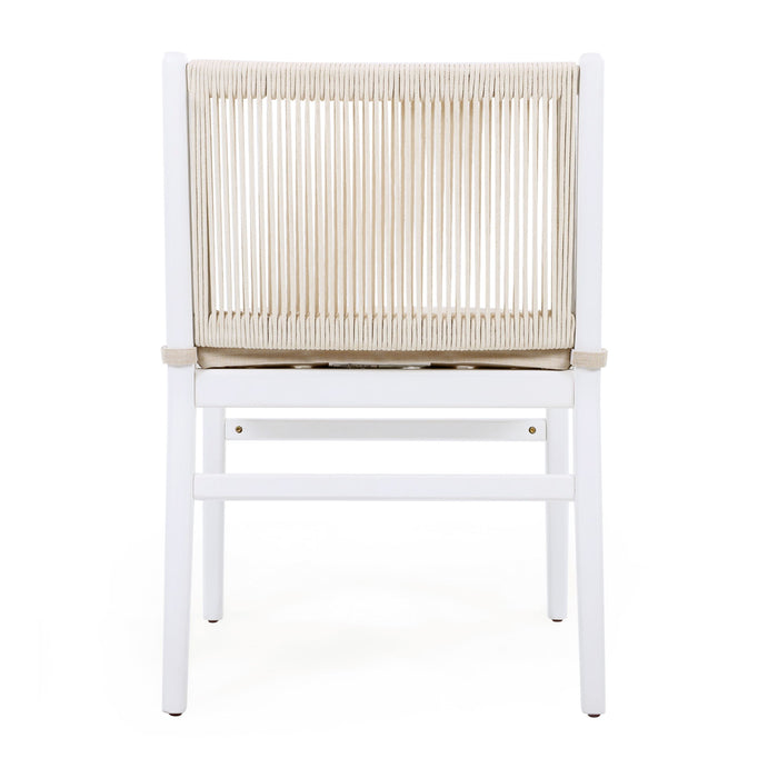 Outdoor Acacia Wood Patio Dining Armchair (Set of 2)