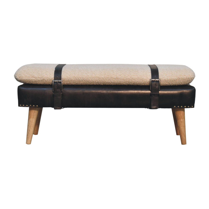 Buffalo - Hide Leather Bench
