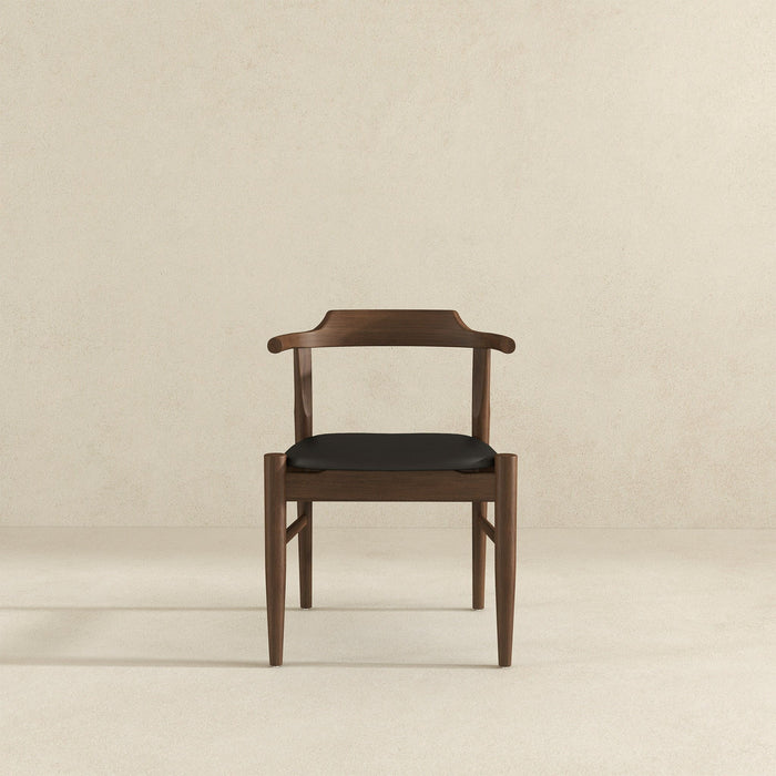 Damian - Mid-Century Solid Wood Dining Chair