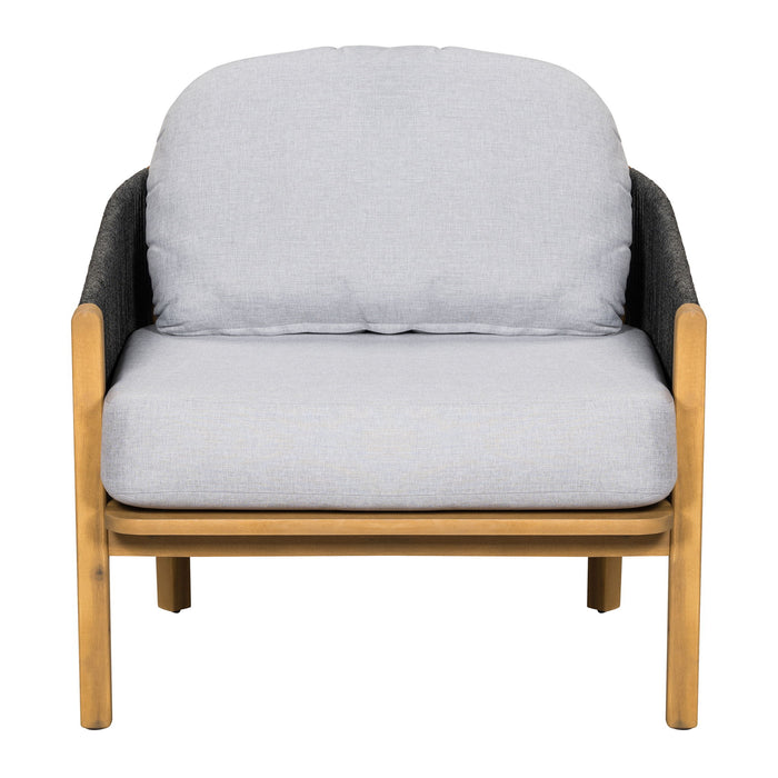 Grotta - Outdoor Wood Club Chair (Set of 2)