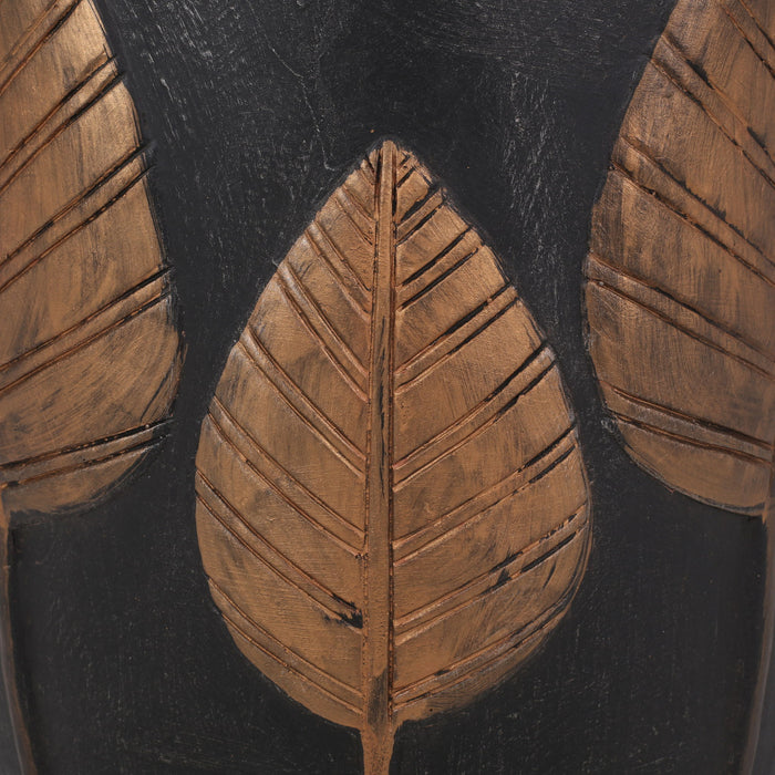 Outdoor Lightweight Concrete Side Table - Copper