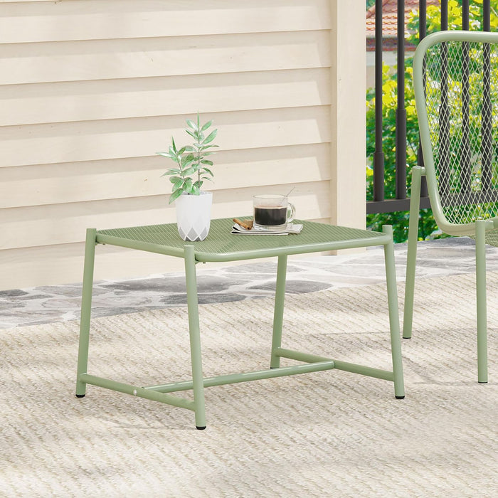 Kincaid - Modern Mesh Top Side Table