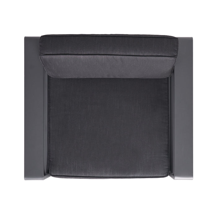 Cape Coral - Club Chair - Dark Gray