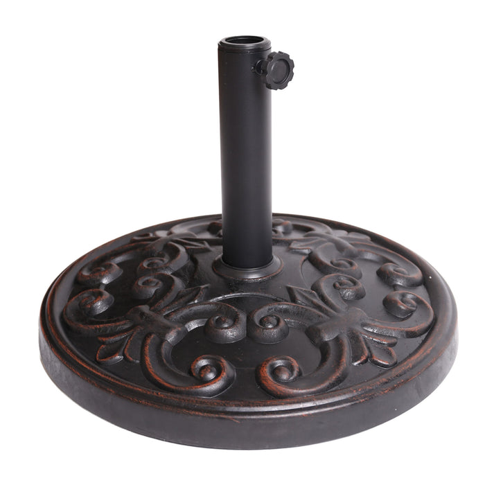 Gobi - Resin Umbrella Base - Bronze