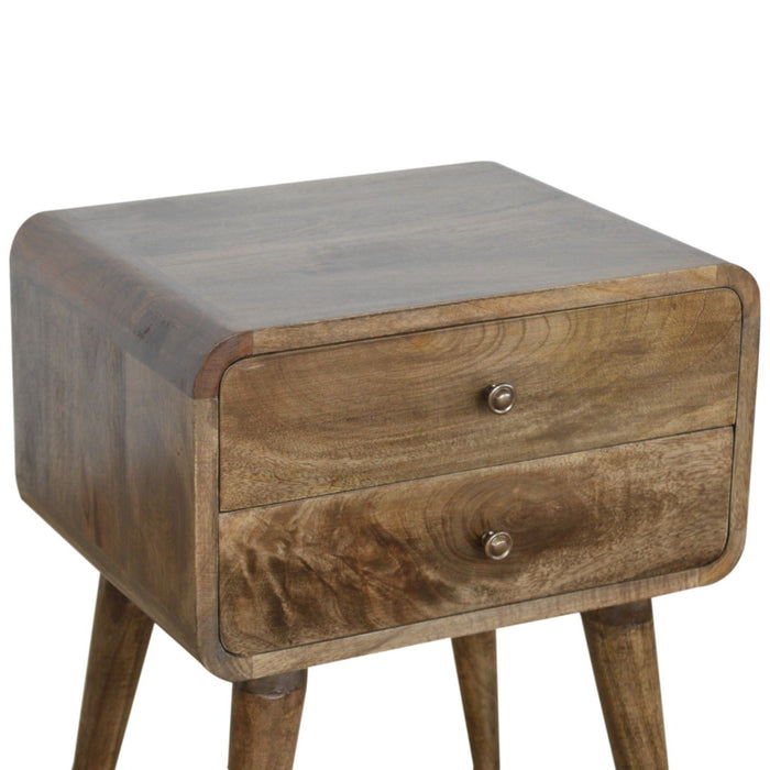 Curved Nightstand
