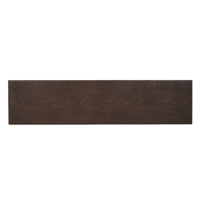 Modern Aluminum Outdoor Dining Bench With X Base