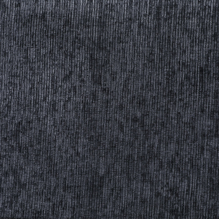 Gina - Sectional Sofa With Ottoman - Black