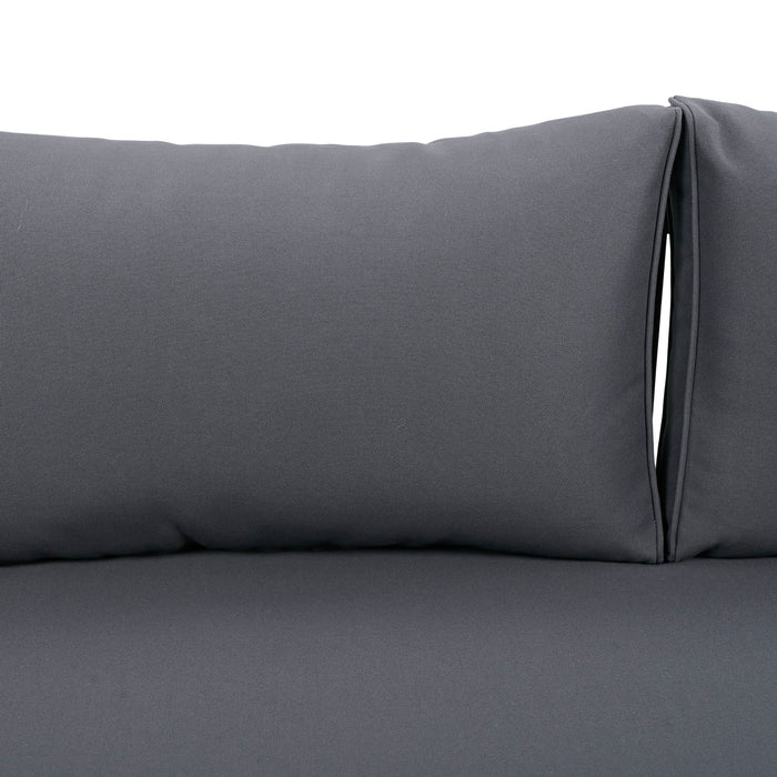 Claremont - 3 Seater Daybed Teak Acacia Wood Water Resistant Cushions