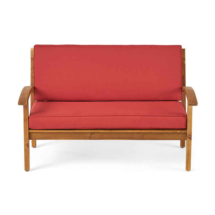 4 Person Outdoor Seating Group With Water Resistant Cushions