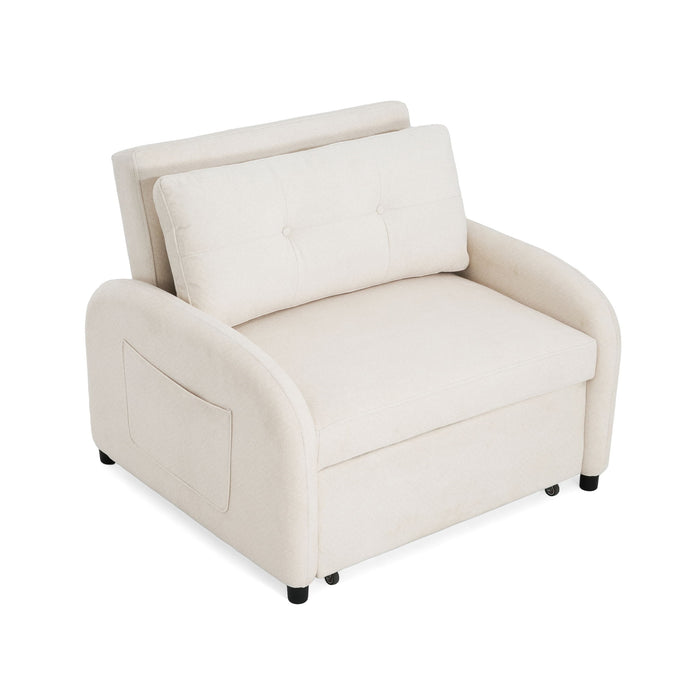 3 In 1 Convertible Sleeper Sofa Bed For Living Room