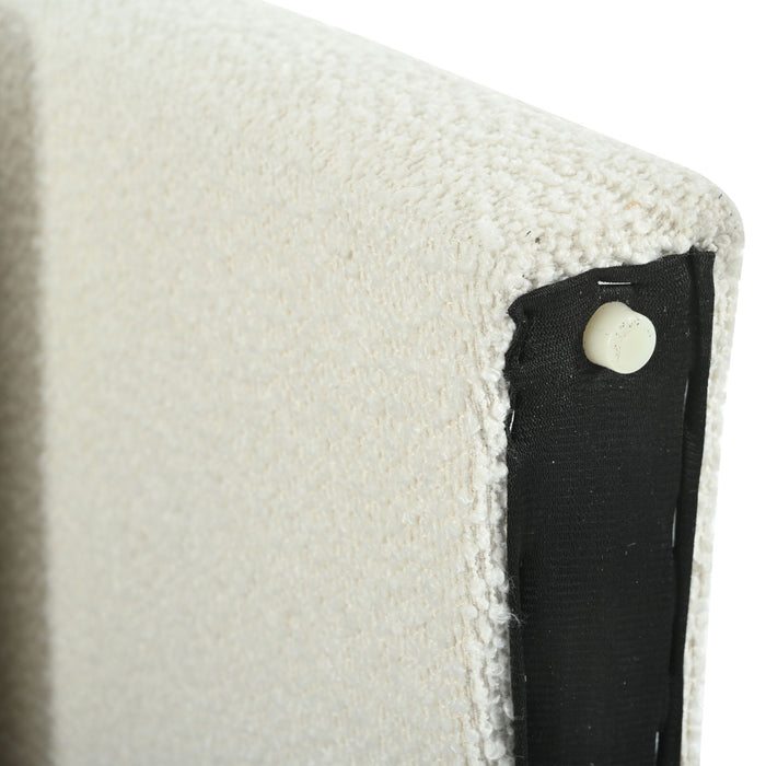 Modern Upholstered Accent Chair, Sturdy Support & Luxurious Comfort