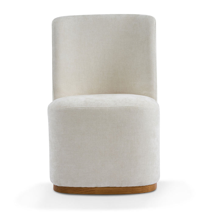 Indoor Upholstered Dining Chair (Set of 2) - Beige