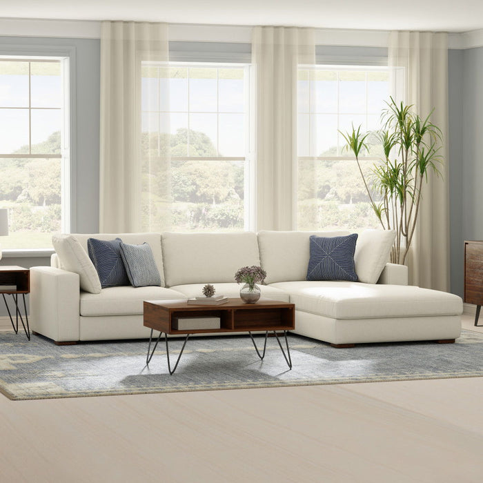 Charlie - Upholstered Deep Seater Sectional Sofa