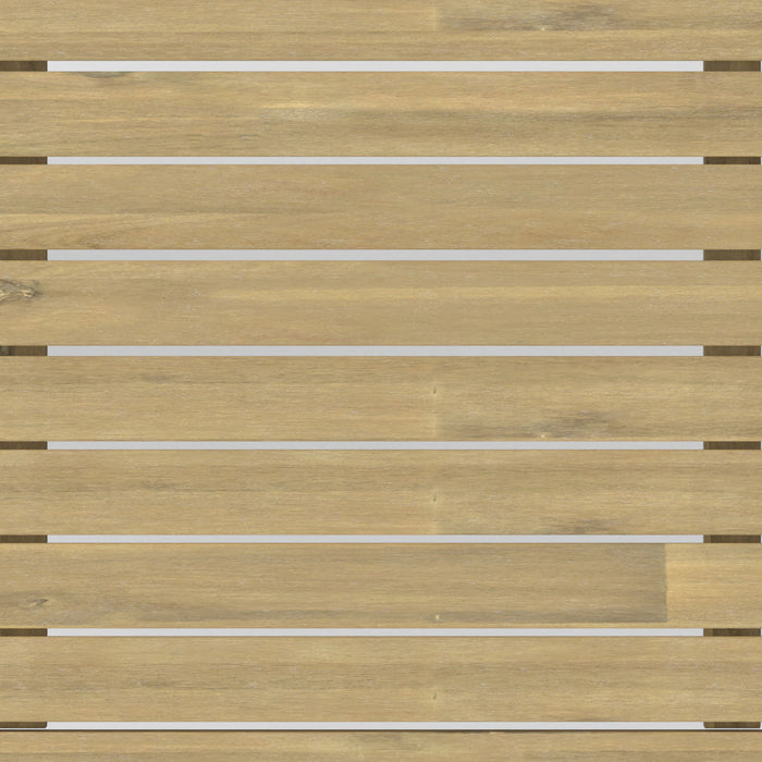 Palmetto - Outdoor Coffee Table - Light Teak