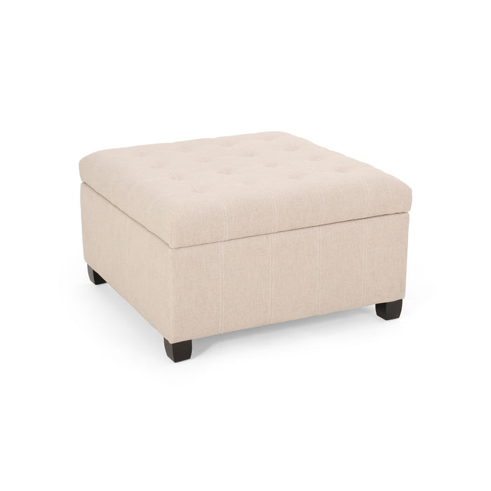 Isabella - Contemporary Ottoman With Storage