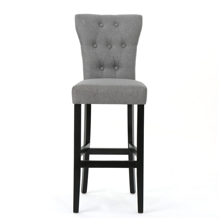 Elegant Barstool Set With Plush Cushioning