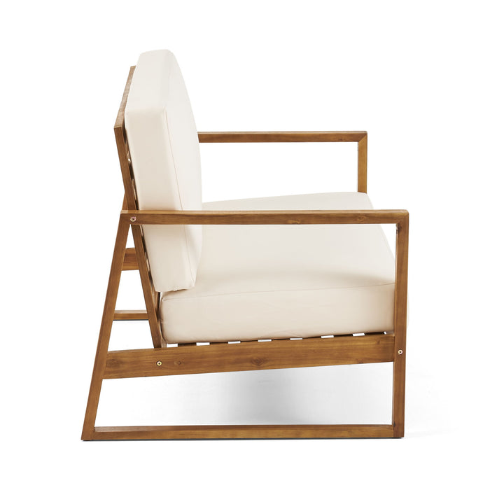 Belgian - Loveseat & Coffee Table Set With Water Resistant Cushions