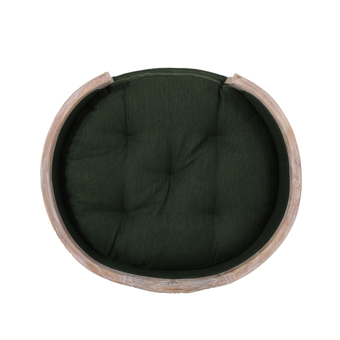 Upholstered Pet Bed, Fabric Dog Bed