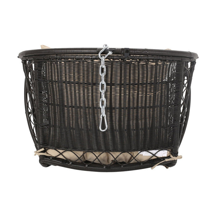 Malia - Wicker Hanging Chair With Cushion