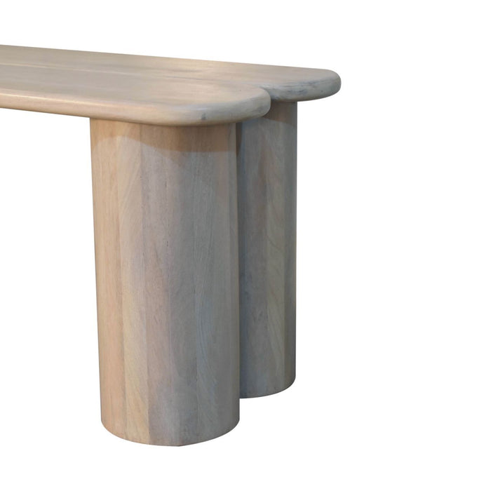 Twin Plank Marble Bench - Marble