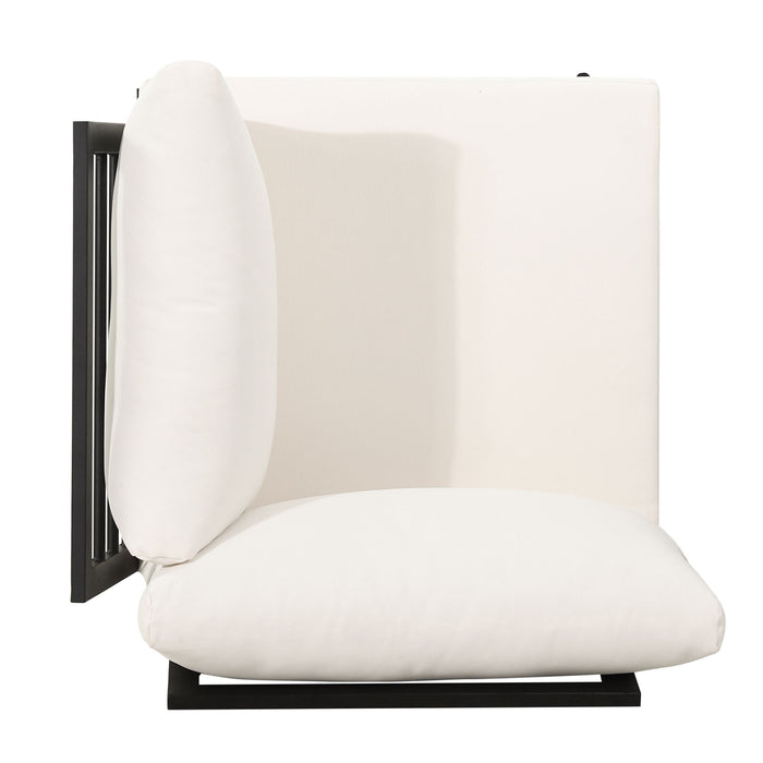 Theo - Sofa Corner, Coffee Table - Cream