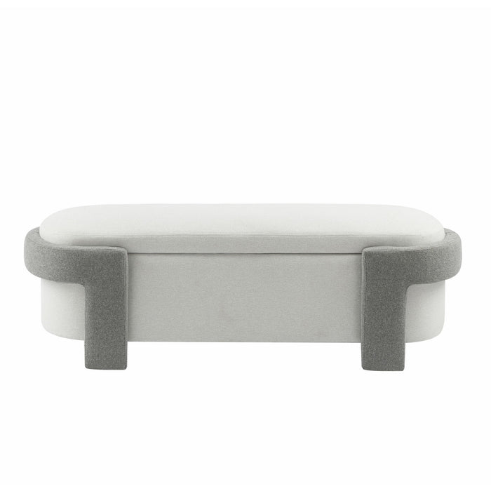 Versatile Storage Ottoman Bench, Spacious & Durable