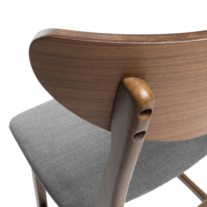 Elegant Counter Height Chair With Cushioned Seat