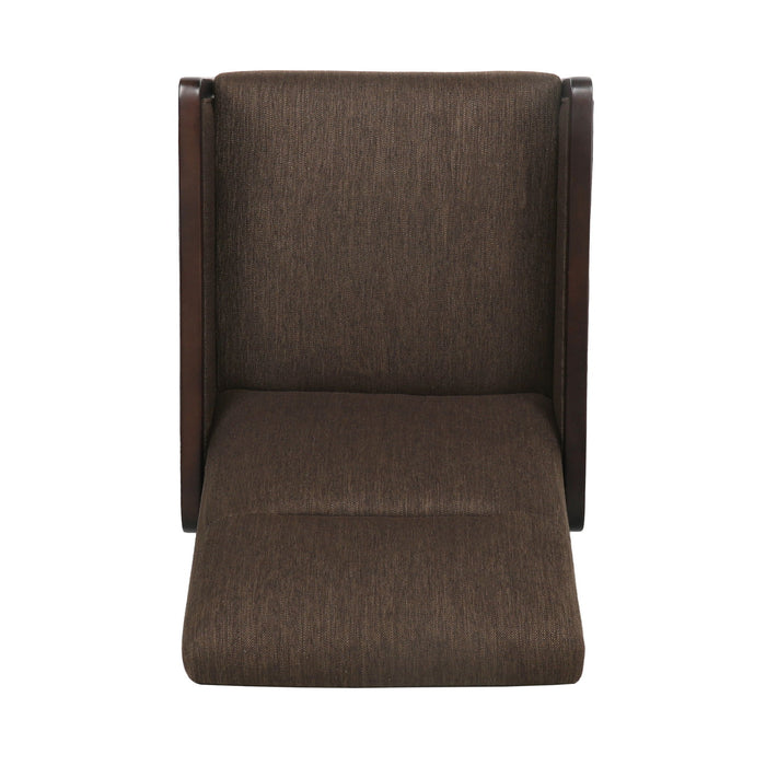 Drury - Contemporary Fabric Upholstered Pushback Recliner