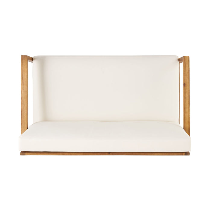 Belgian - Loveseat & Coffee Table Set With Water Resistant Cushions