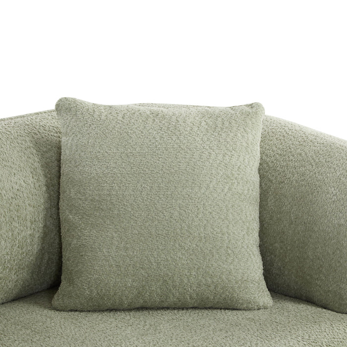 Modern Curved Arm Sofa