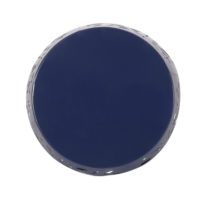 Modern Design Metal End Table, Large