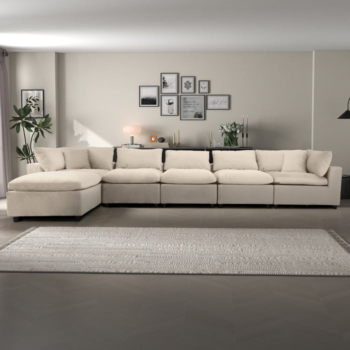 Hayward - Modular Sectional Sofa - Ivory