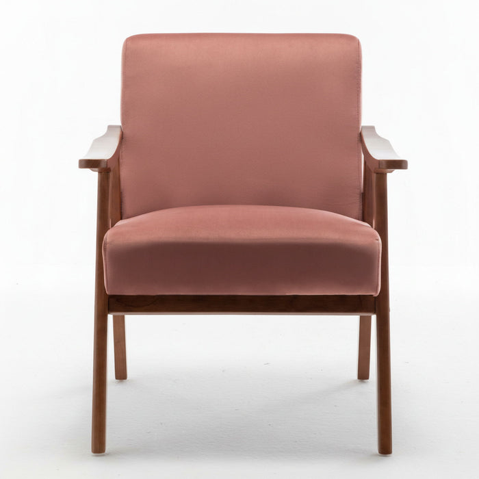 Accent Chair, Classic Mid Century Modern For Extra Seating