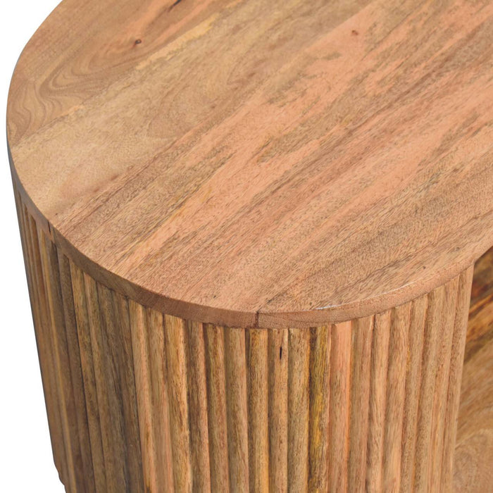 Soba - Ball Open Coffee Table - Oak