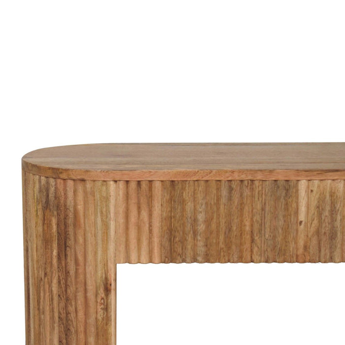 Soba - Straight Media Unit - Oak