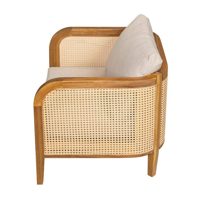 Kirkby - Bohemian Outdoor Patio Cushioned Arm Chair