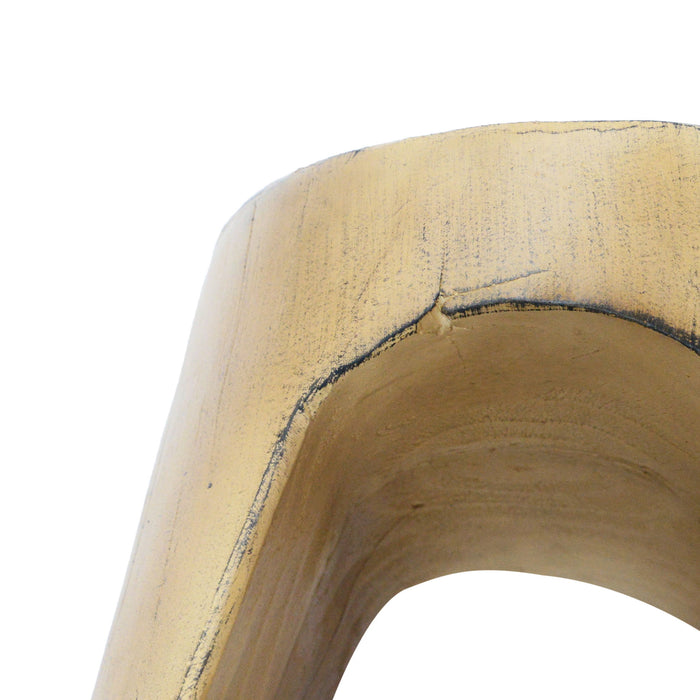 Hollow - Side Table, Durable And Weather Resistant