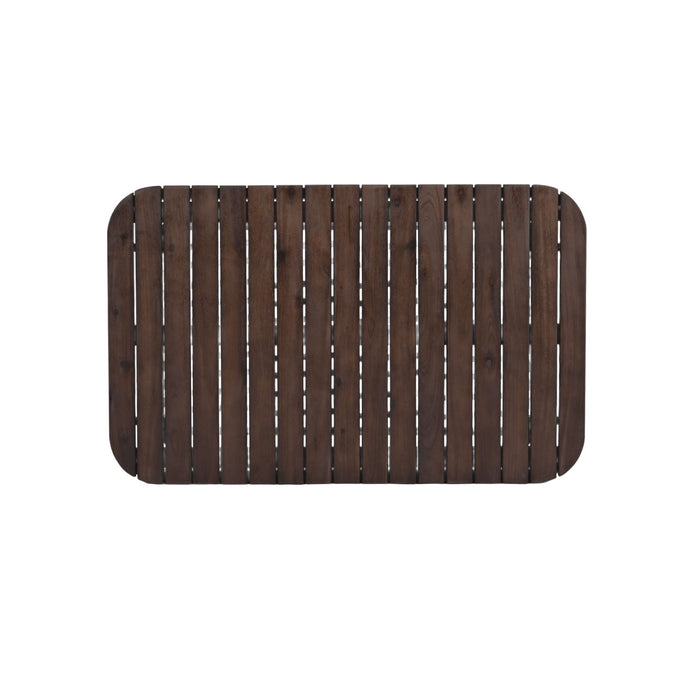 4 Piece Outdoor Patio Furniture Set, Metal Chairs With Woven Rope U Shaped Backrest