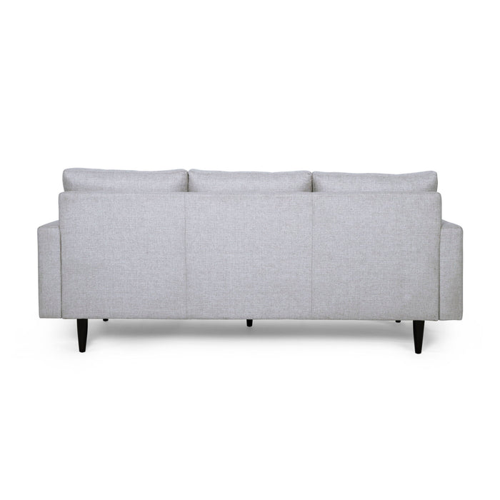 Jenny - Contemporary Tufted Fabric 3 Seater Sofa