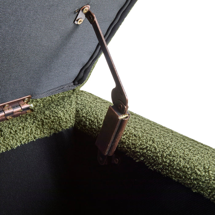 Storage Ottoman With Flip Top Lid