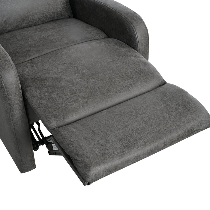 Modern Recliner Manual, Home Theater Chair With Adjustable Backrest
