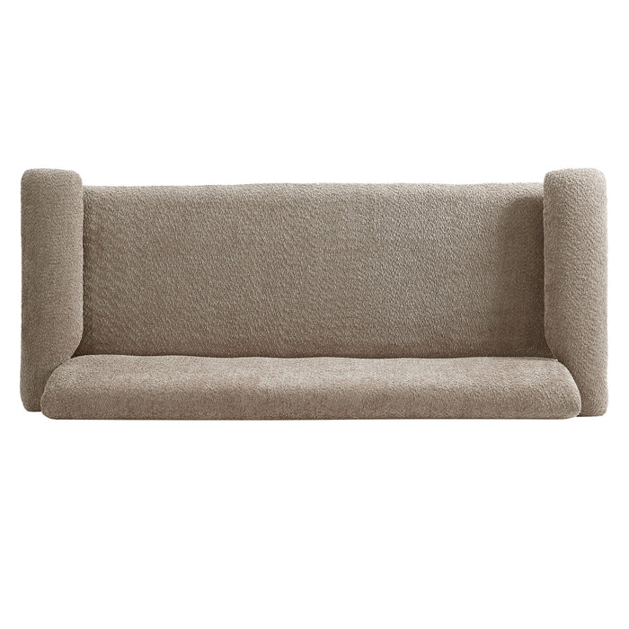Loveseat Sofa 2 Seater Couch With Armrest Pillows