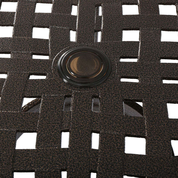 Phoenix - Square Table - Bronze