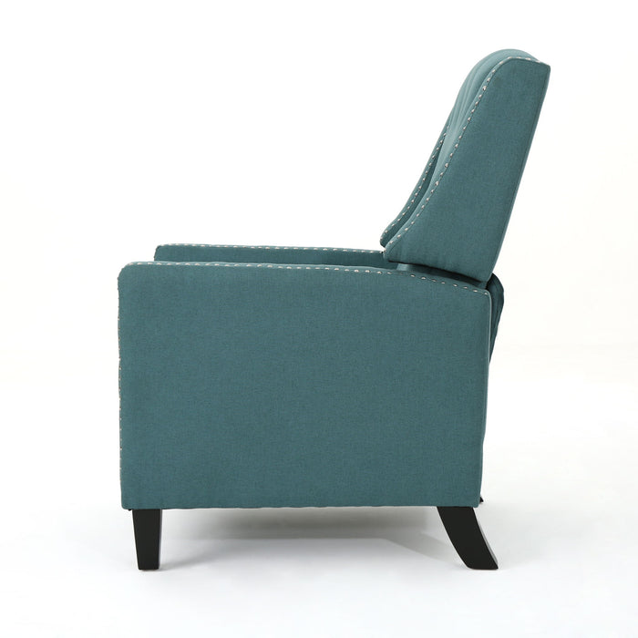 Classic Fabric Push Back Chair